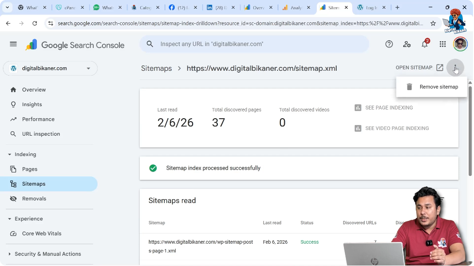 Click on the Triple Dot Menu