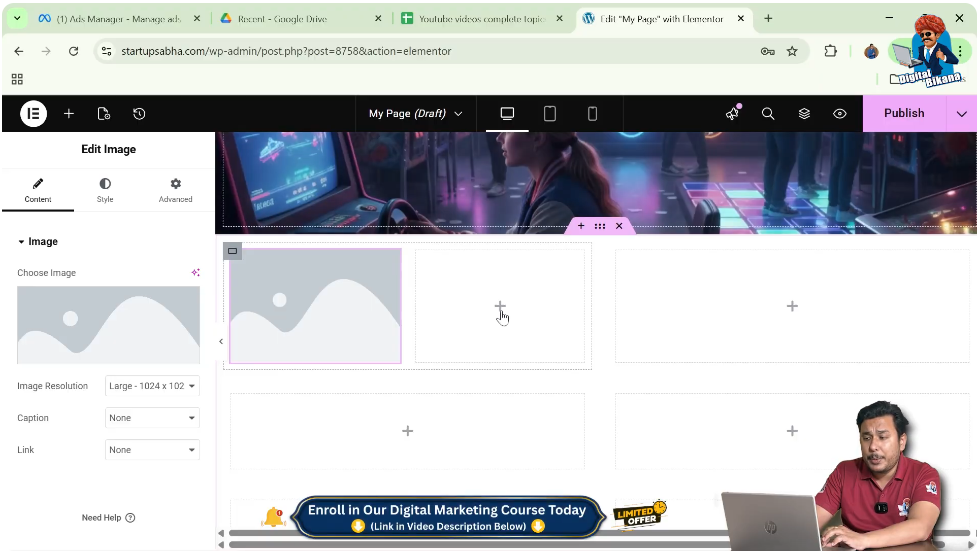 Click the Plus Icon Again