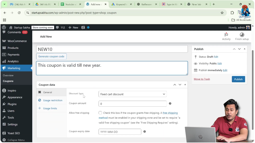 Configuring Coupon Data