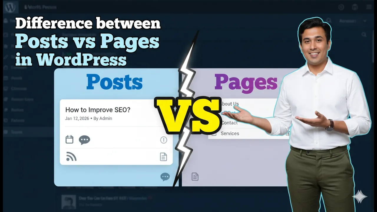 In this article we are going to discuss about Difference between Posts vs Pages in Wordpress