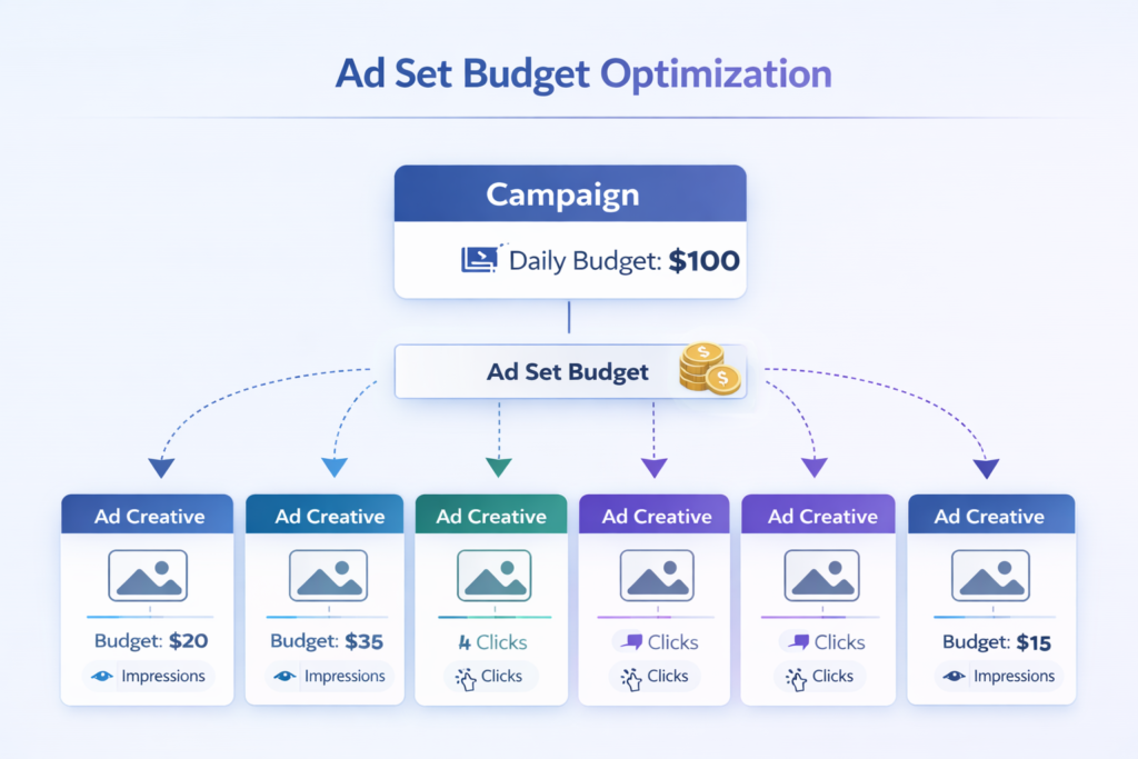 Example of Ad Set Budget Optimization With One Ad Set
