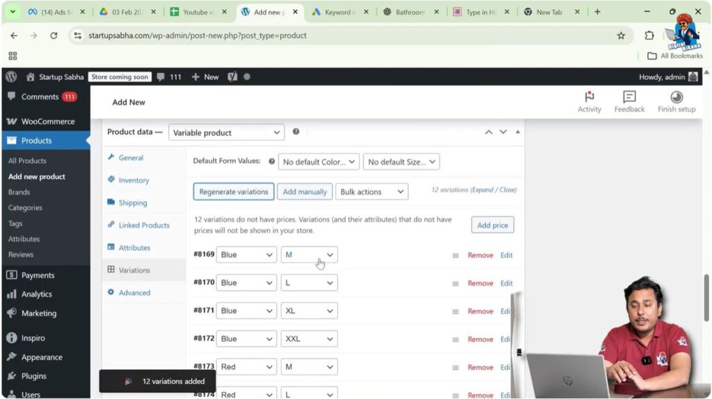 Generating Variations