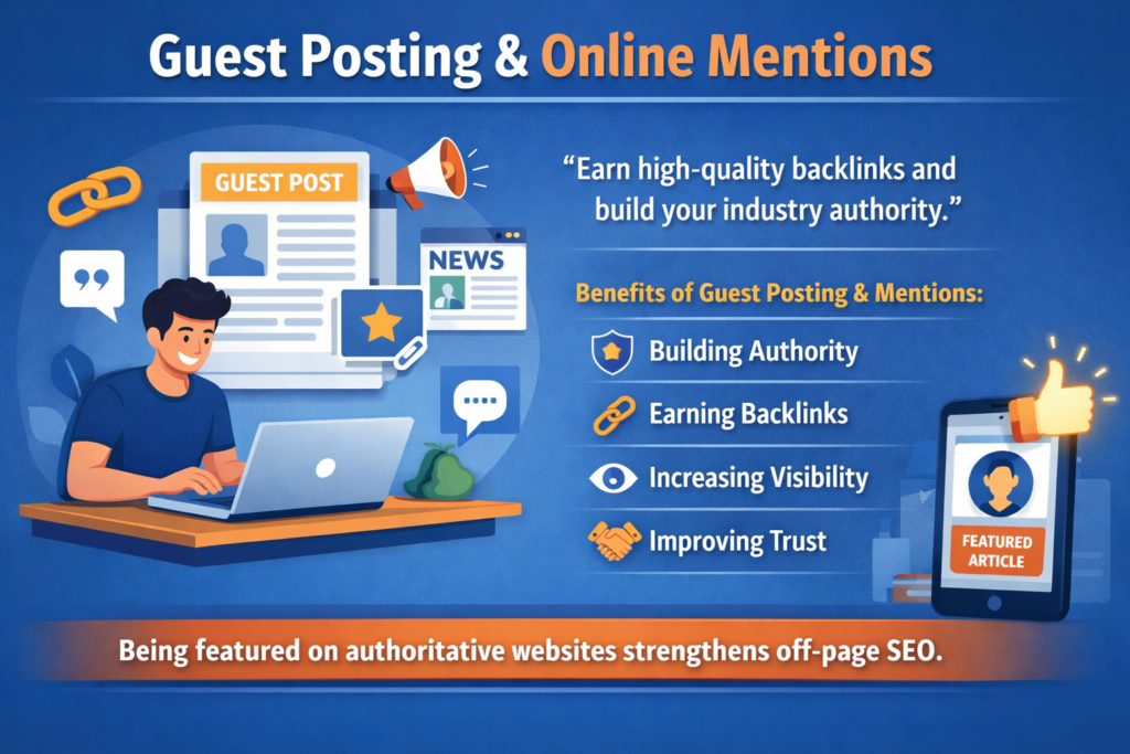 Guest Posting and Online Mentions