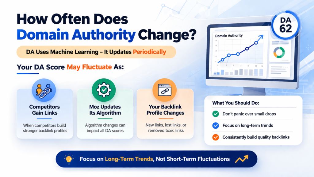 How Often Does Domain Authority Change