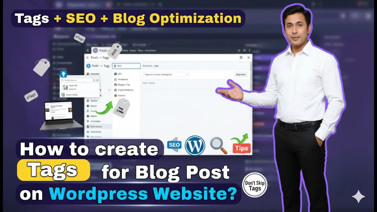 How to Create Tags for Blog Post on a WordPress Website?