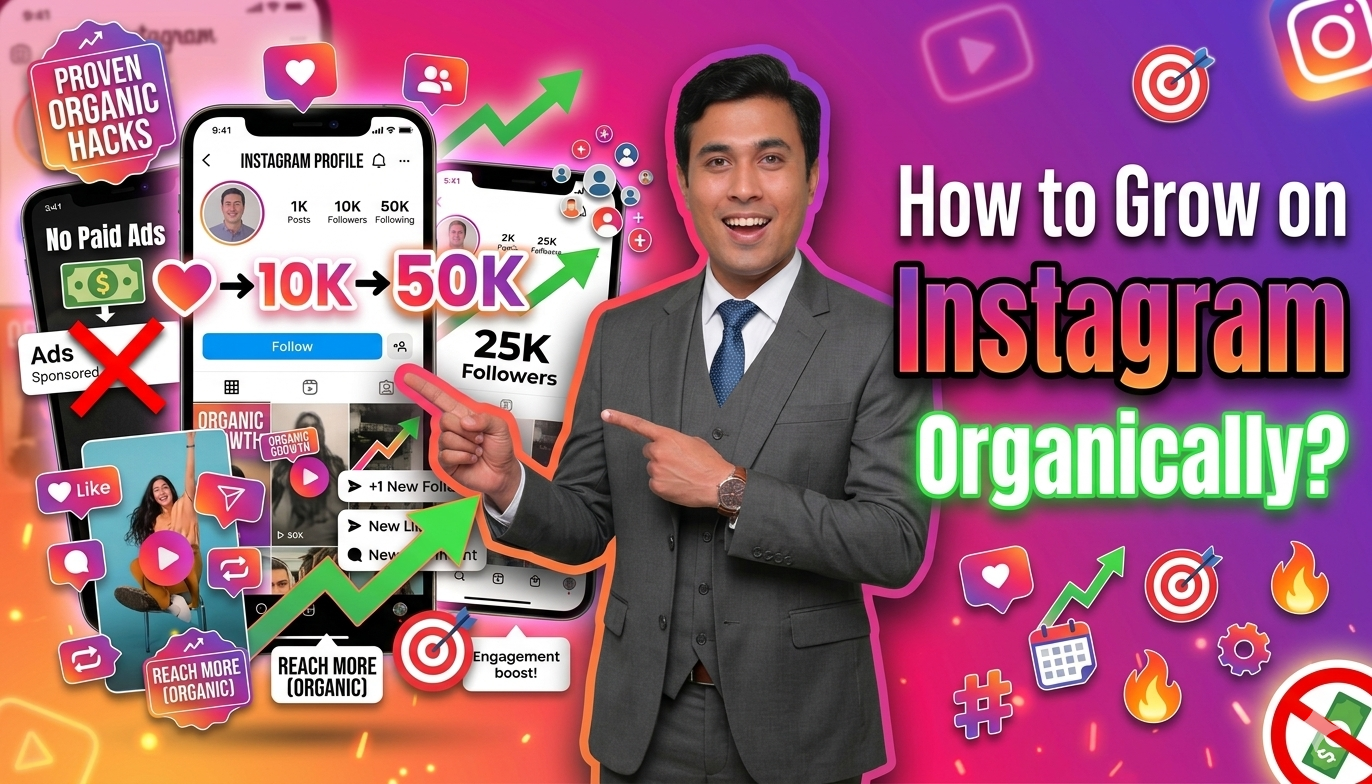 How to Grow on Instagram Organically?