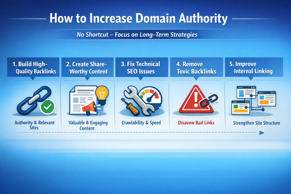 How to Increase Domain Authority