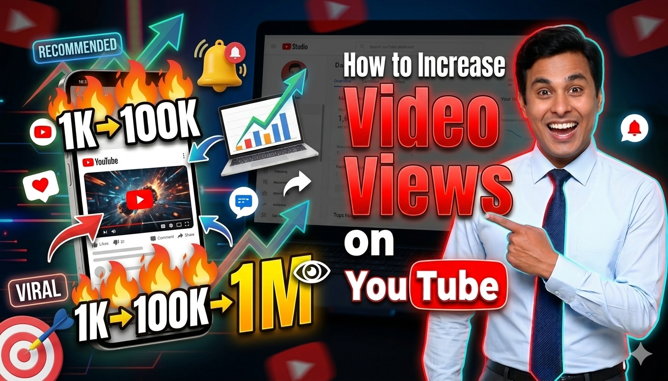 How to Increase Video Views on YouTube?