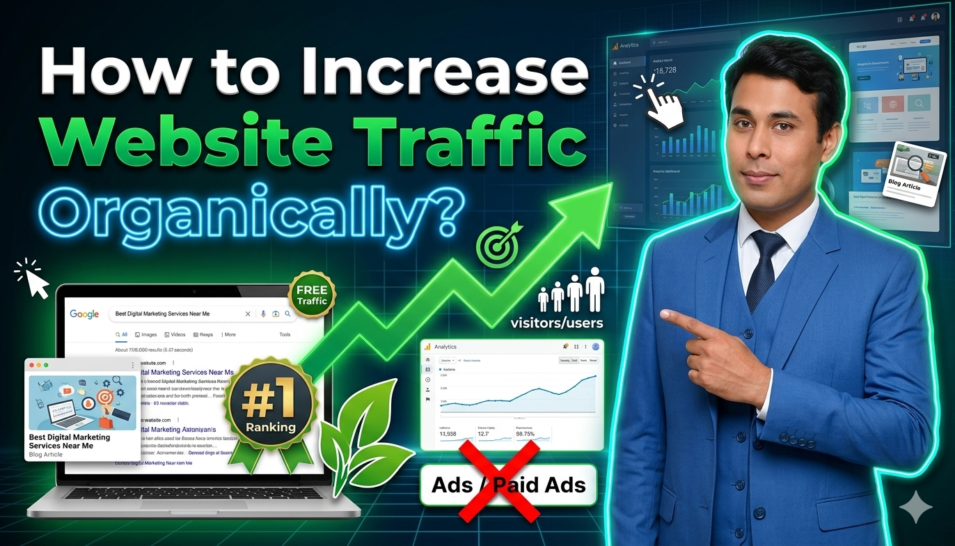 In this article we are going to discuss about How to Increase Website Traffic Organically