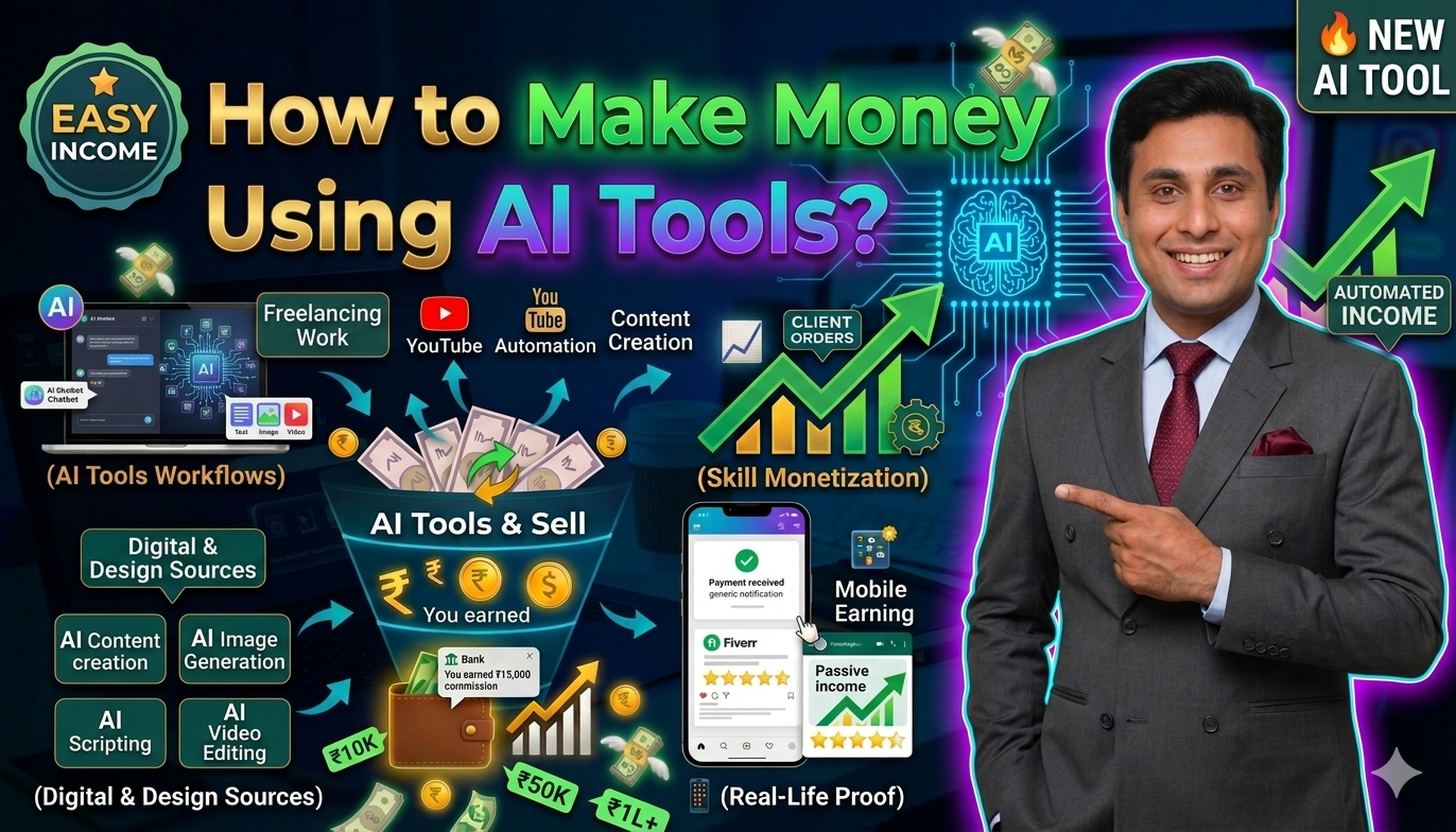 In this article we are going to discuss about How to Make Money Using AI Tools