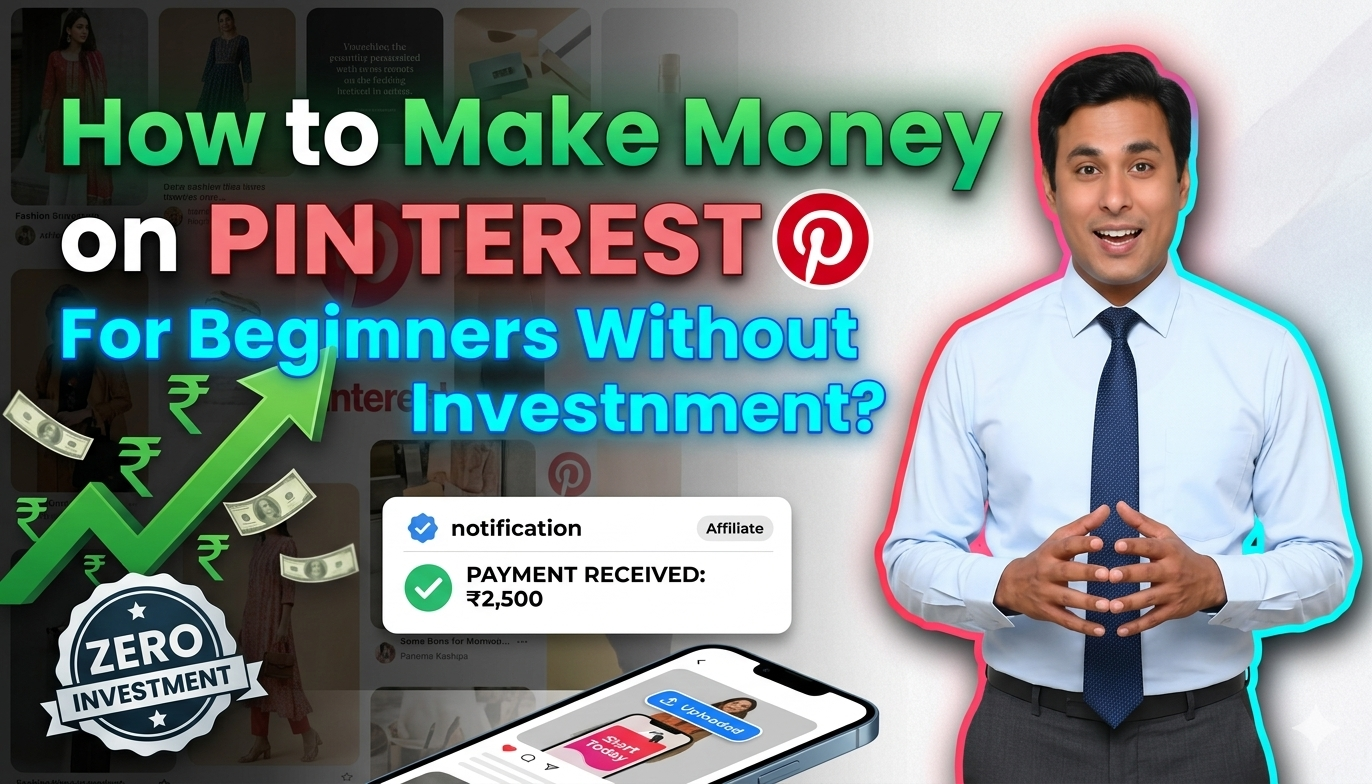 In this article we are going to discuss about How to Make Money on Pinterest For Beginners Without Investment
