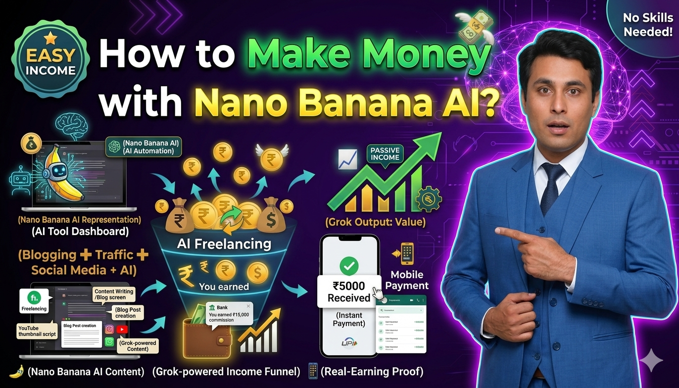 In this article we are going to discuss about How to Make Money with Nano Banana AI