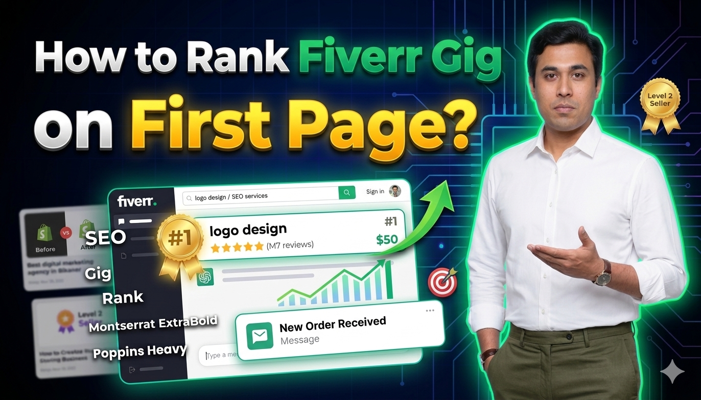 How to Rank Fiverr Gig on First Page?