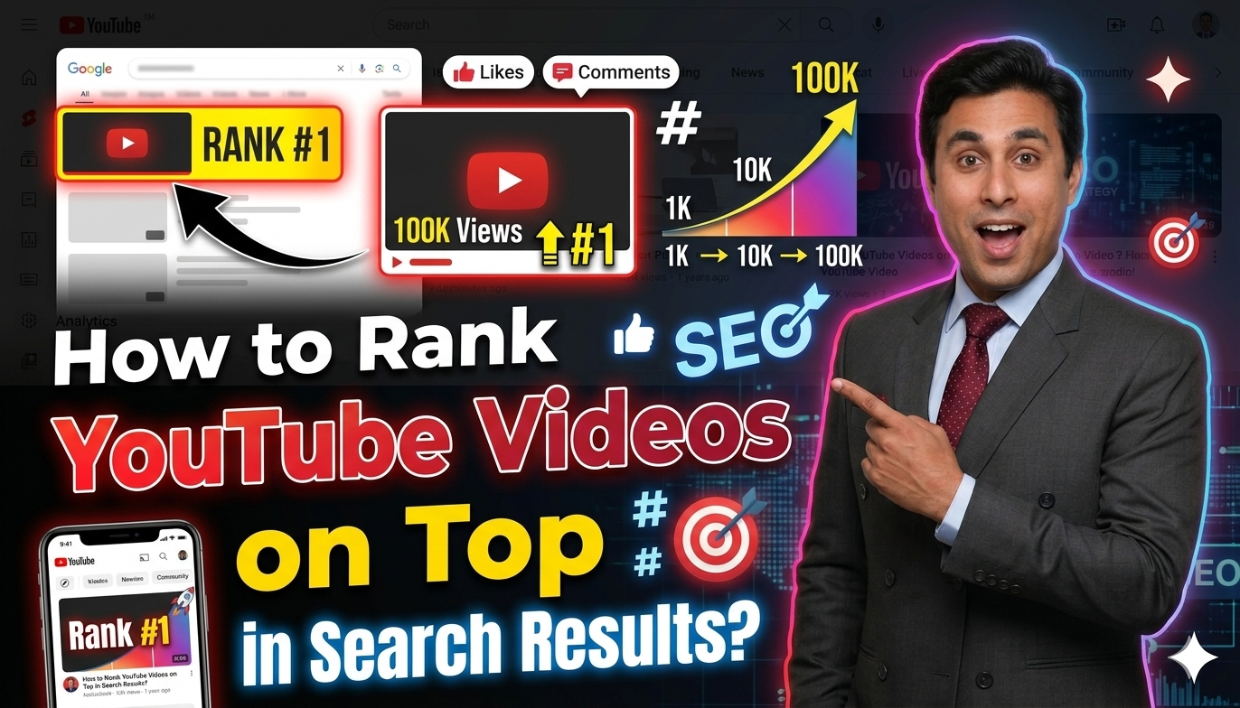 How to Rank YouTube Videos on Top in Search Results?