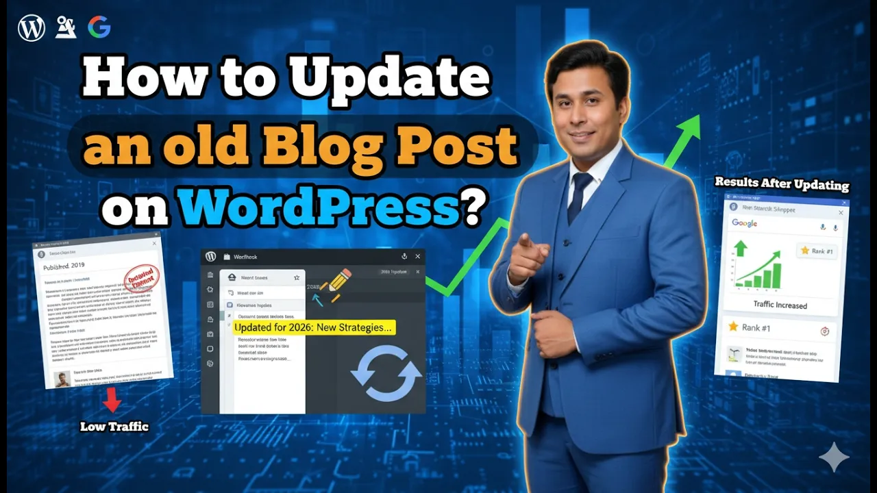 How to Update a Blog Post in a WordPress Website?