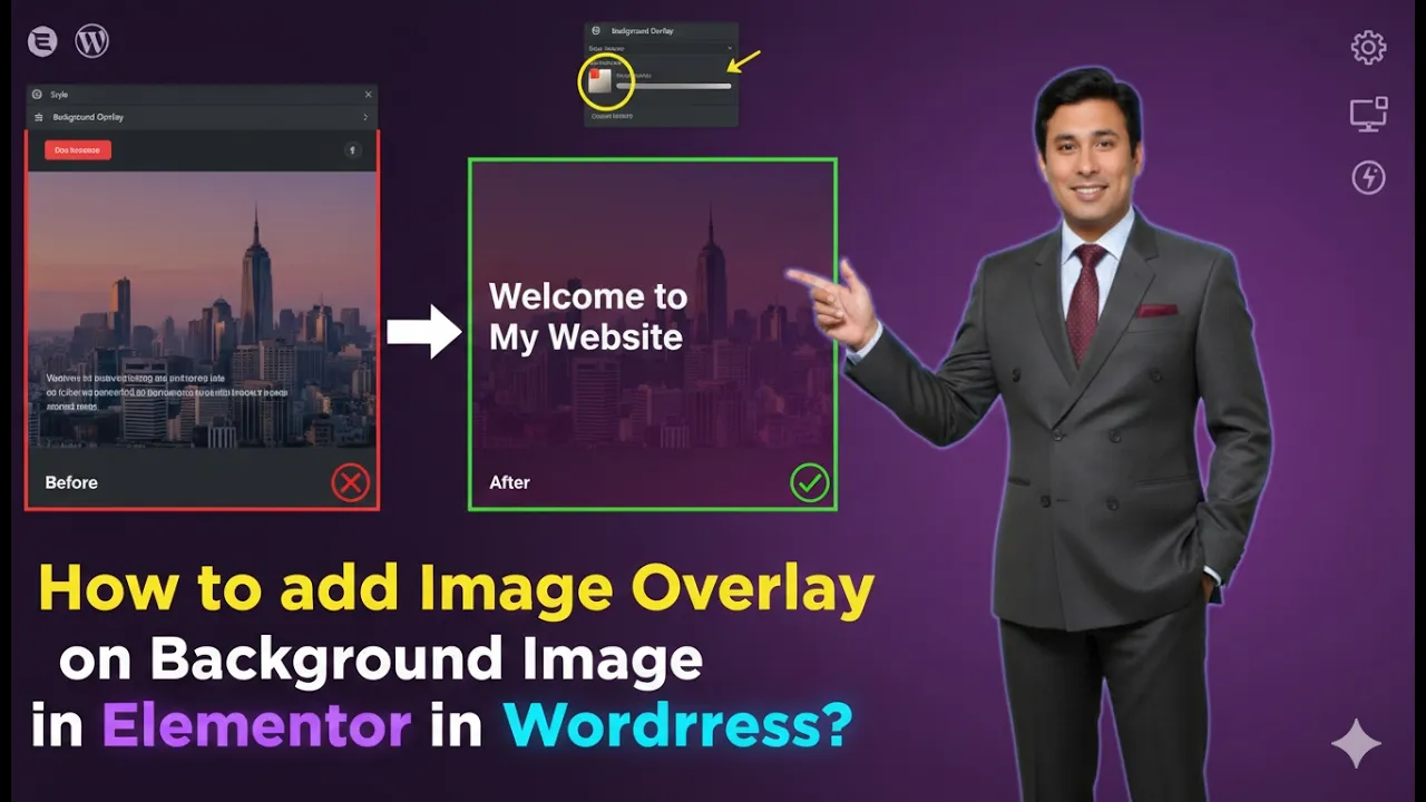 In this article we are going to discuss about How to add Image Overlay on Background Image in Elementor in Wordpress