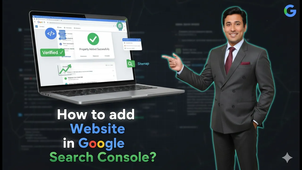 In this article we are going to discuss about How to add Website in Google Search Console