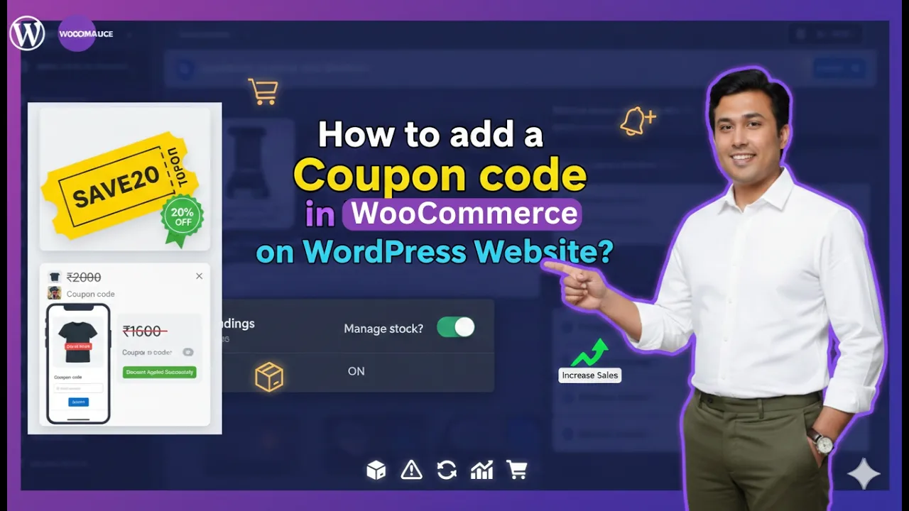 How to add a Coupon code in Woocommerce on WordPress