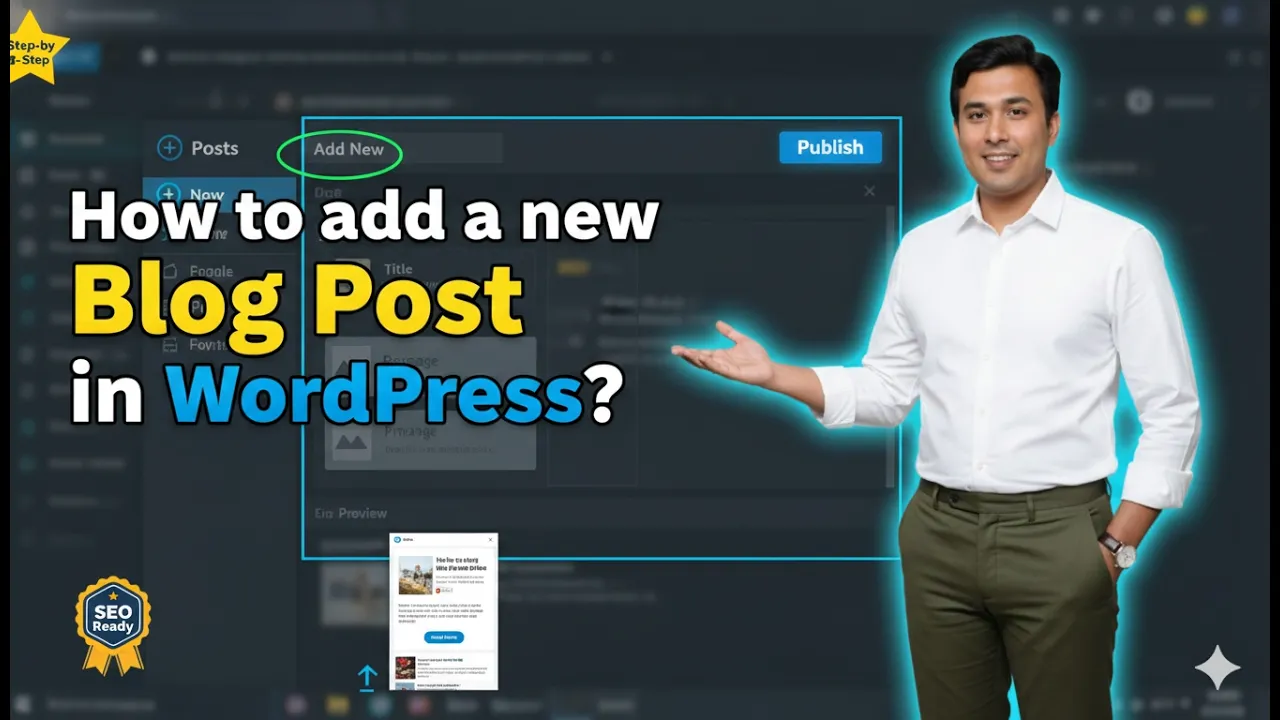 How to add a new Blog Post in WordPress Website?