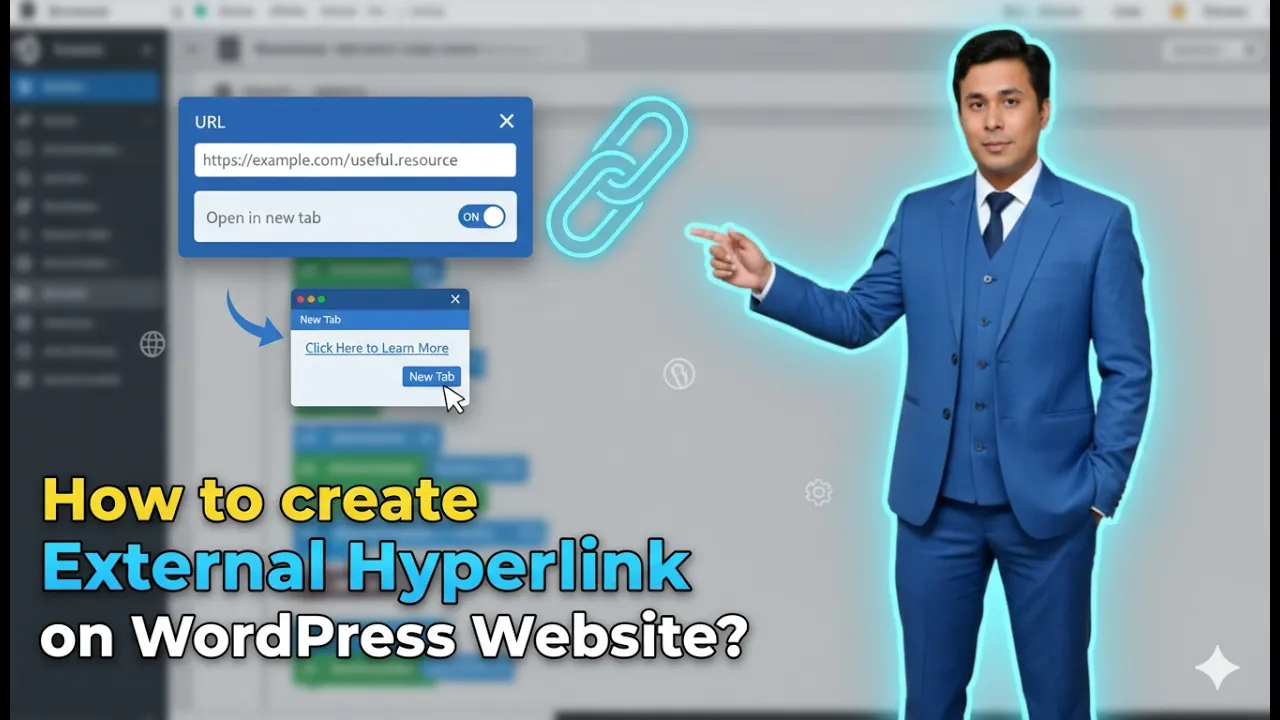 How to Create External Hyperlink in a WordPress Website?