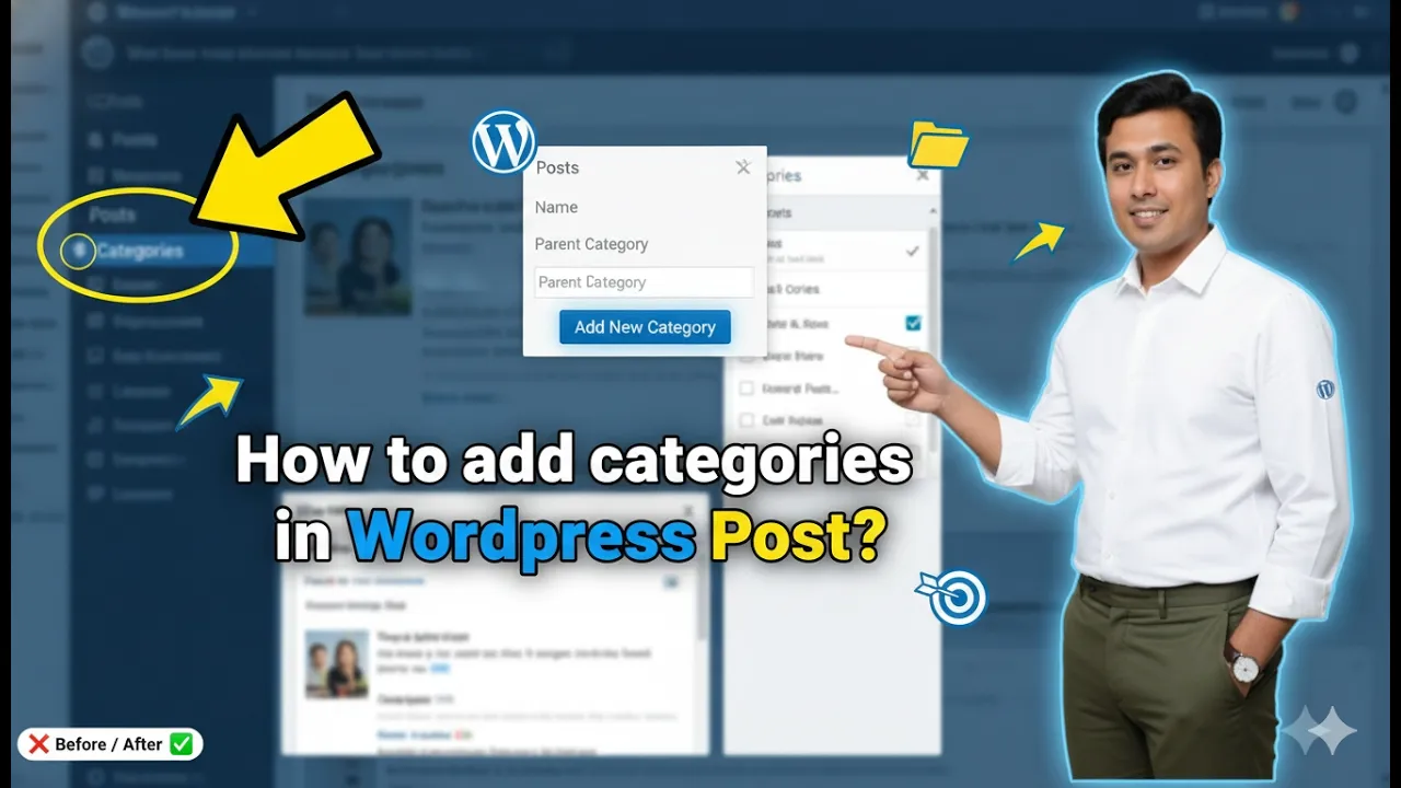 How to Add Categories in a WordPress Post?