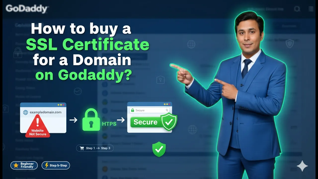 How to Buy a SSL Certificate from GoDaddy?