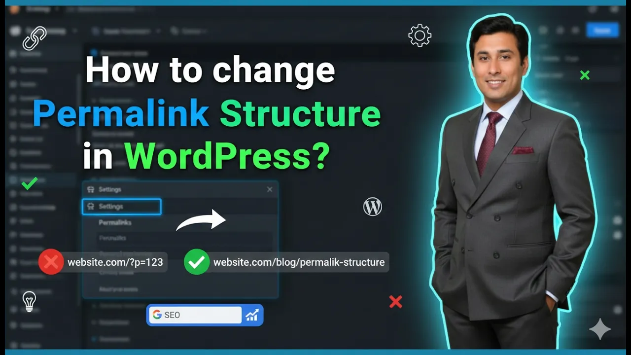 How to Change Permalink Structure of  WordPress Website?