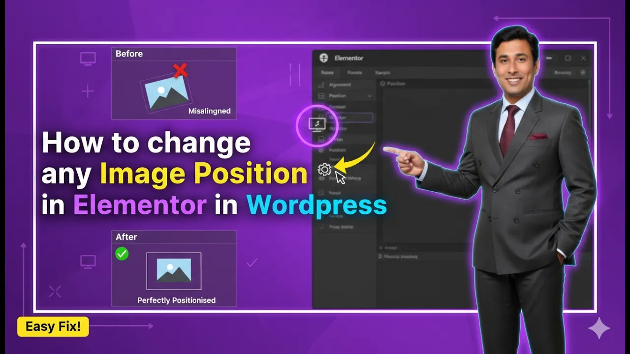 In this article we are going to discuss about How to change any Image Position in Elementor in Wordpress