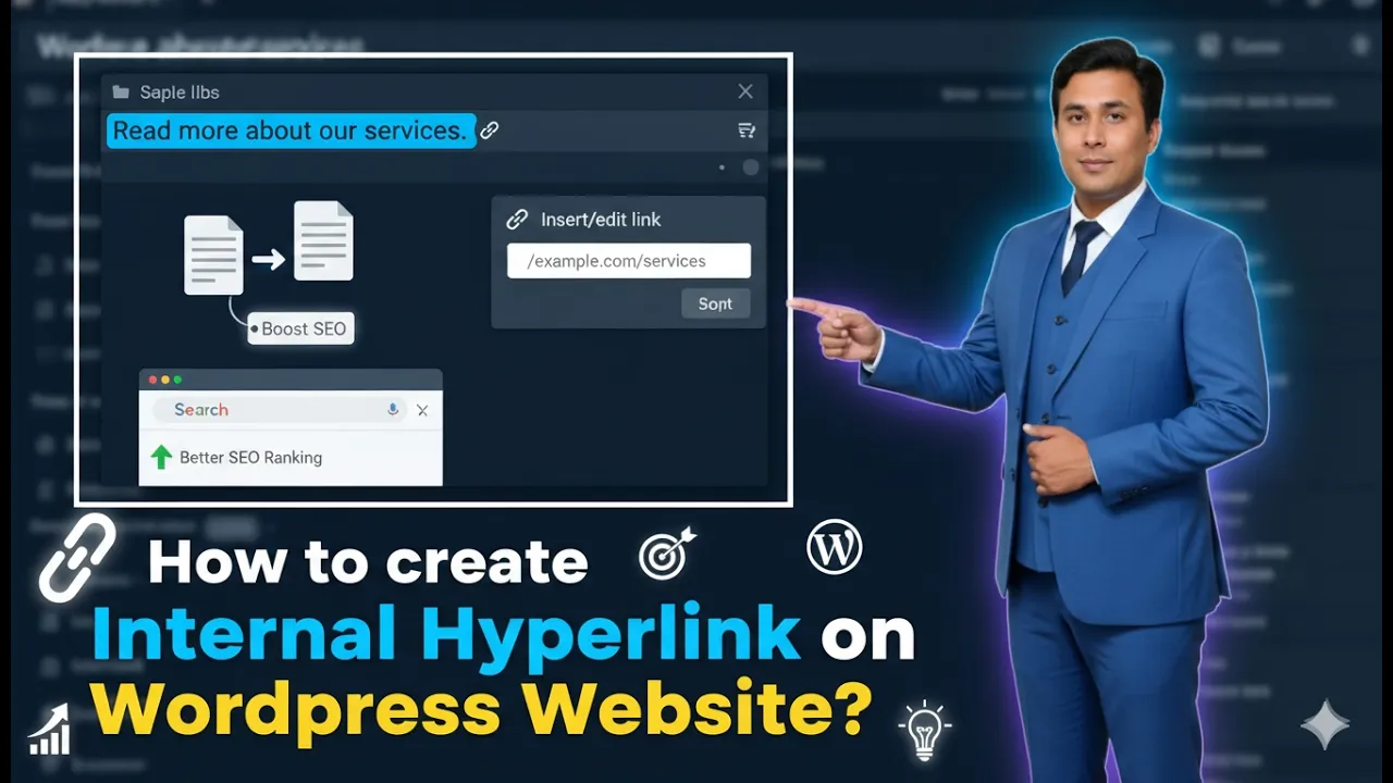 How to Create Internal Hyperlink in a WordPress Website?
