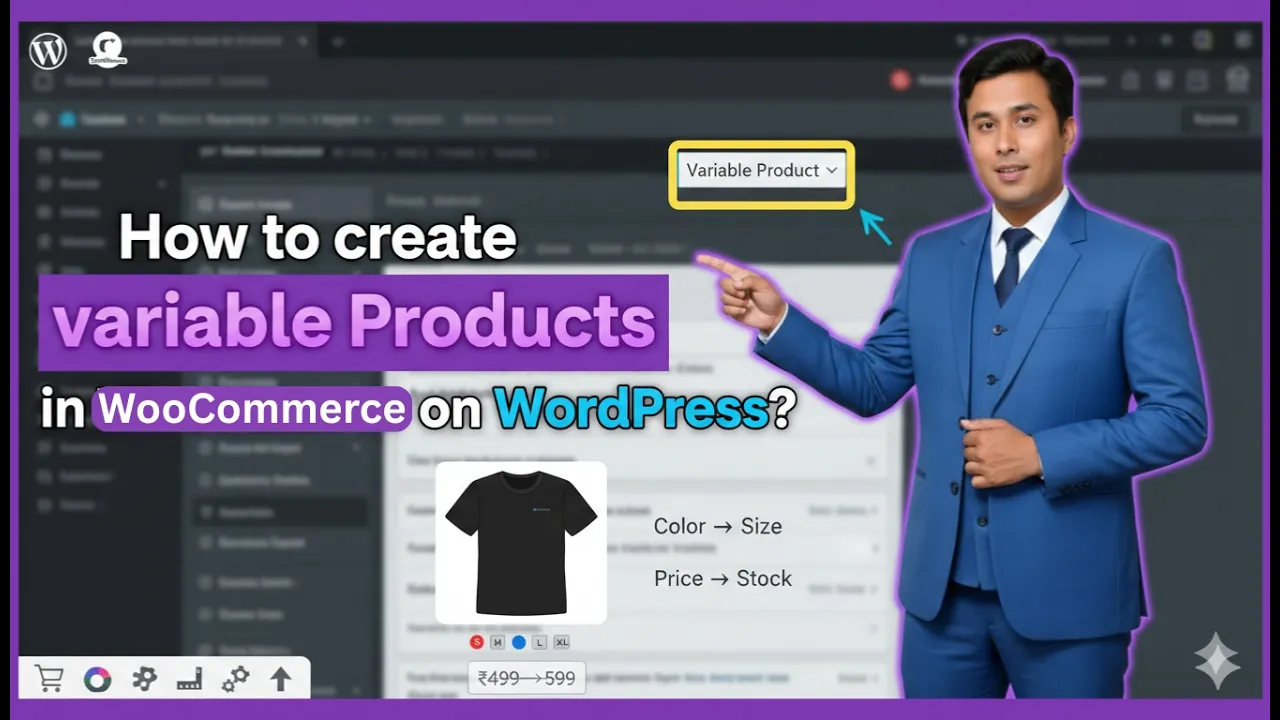 In this article we are going to discuss about How to create variable Products in Woocommerce on WordPress