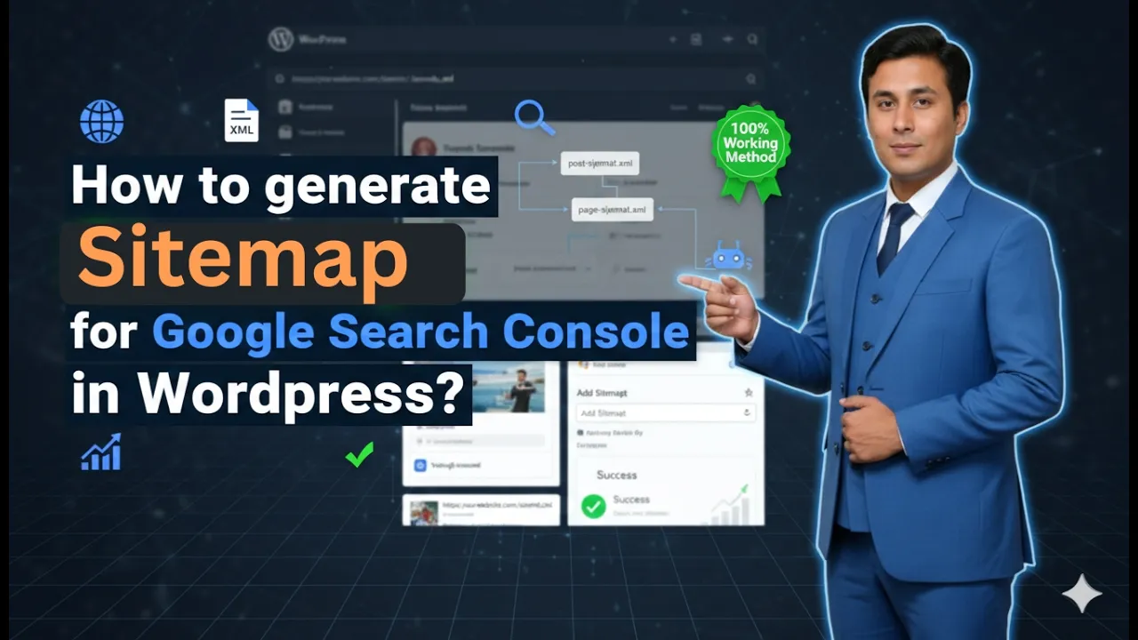 In this article we are going to discuss about How to generate Sitemap for Google Search Console in Wordpress
