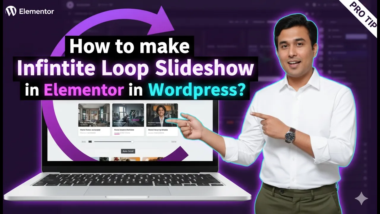 In this article we are going to discuss about How to make Infinite Loop Slideshow in Elementor in WordPress