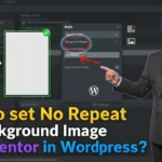 In this article we are going to discuss about How to set No Repeat for Background Image in Elementor