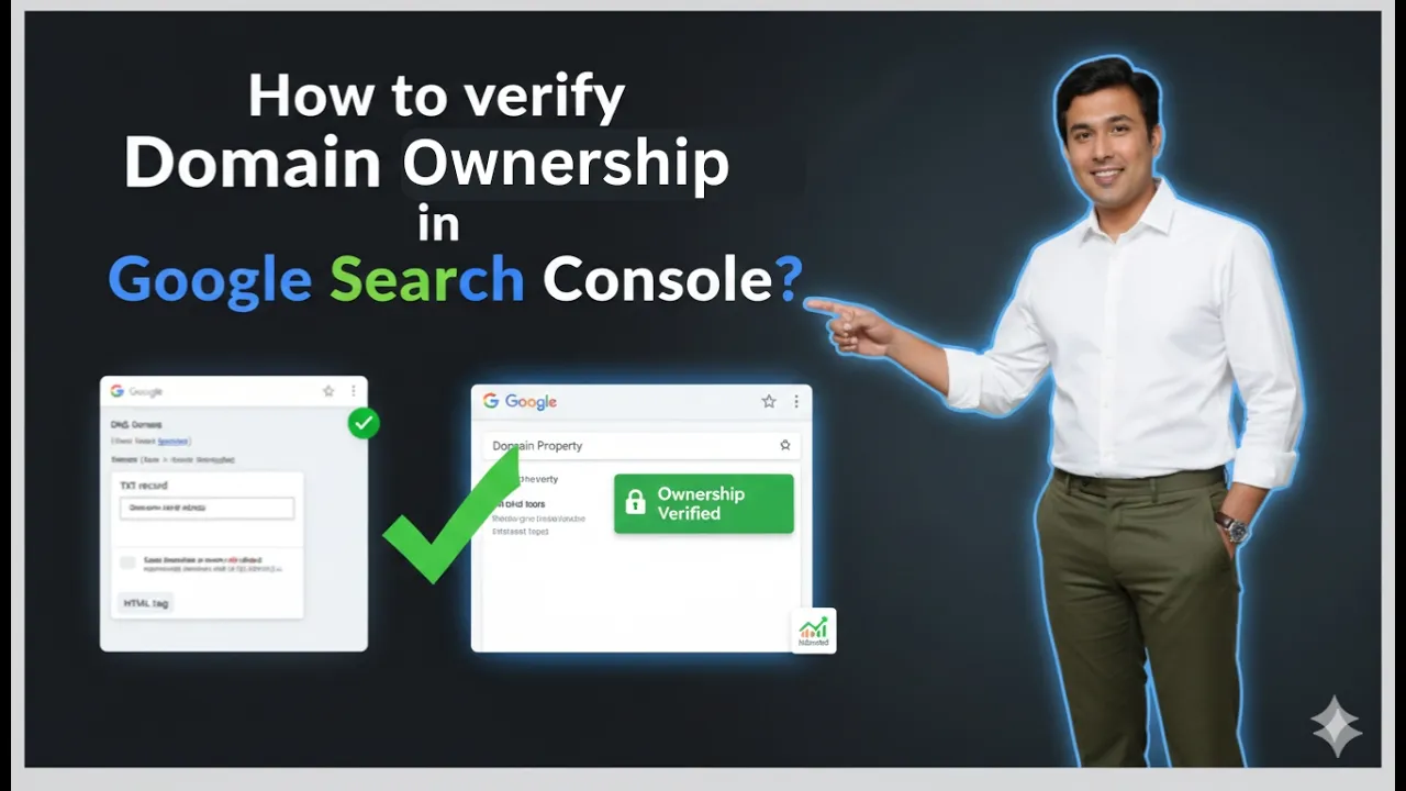 How to Verify Domain Ownership in Google Search Console?