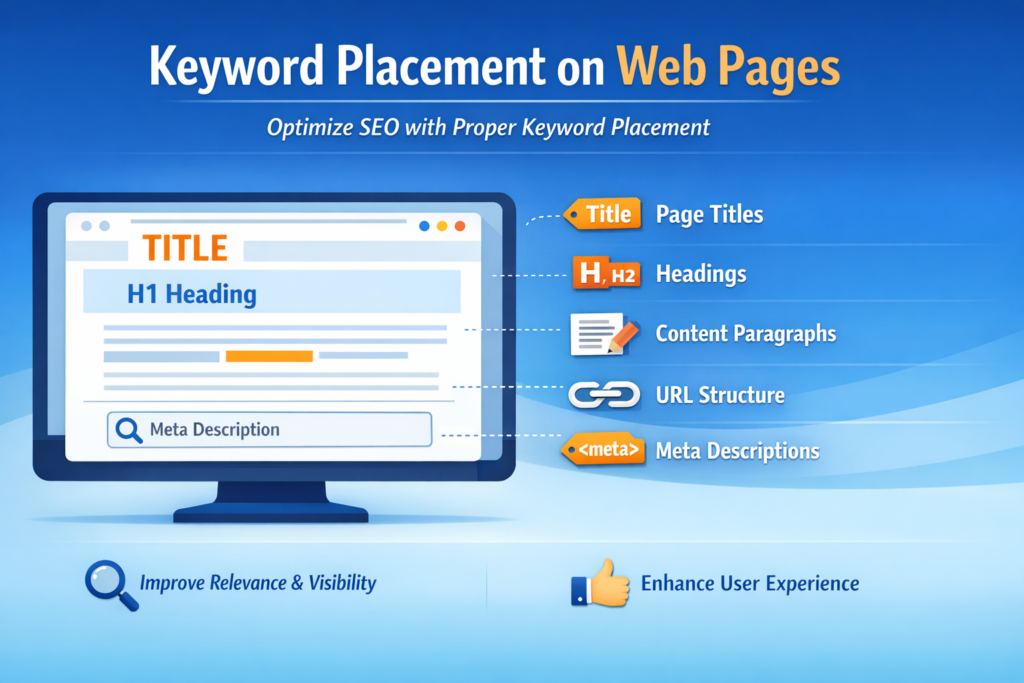 Keyword Placement on Web Pages