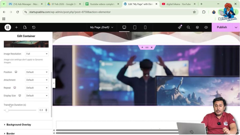 Locate Transition Duration