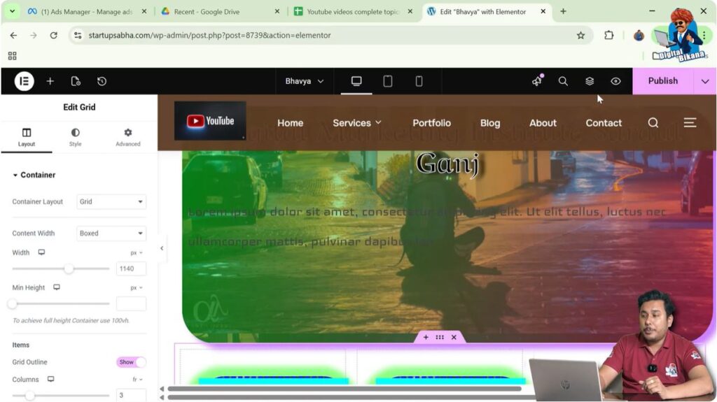 Move Cursor to the Top Right Corner