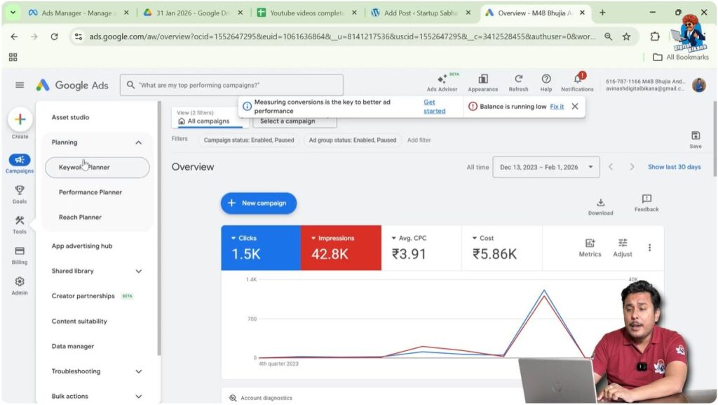 Open Keyword Planner