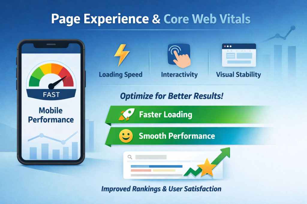 Page Experience and Core Web Vitals
