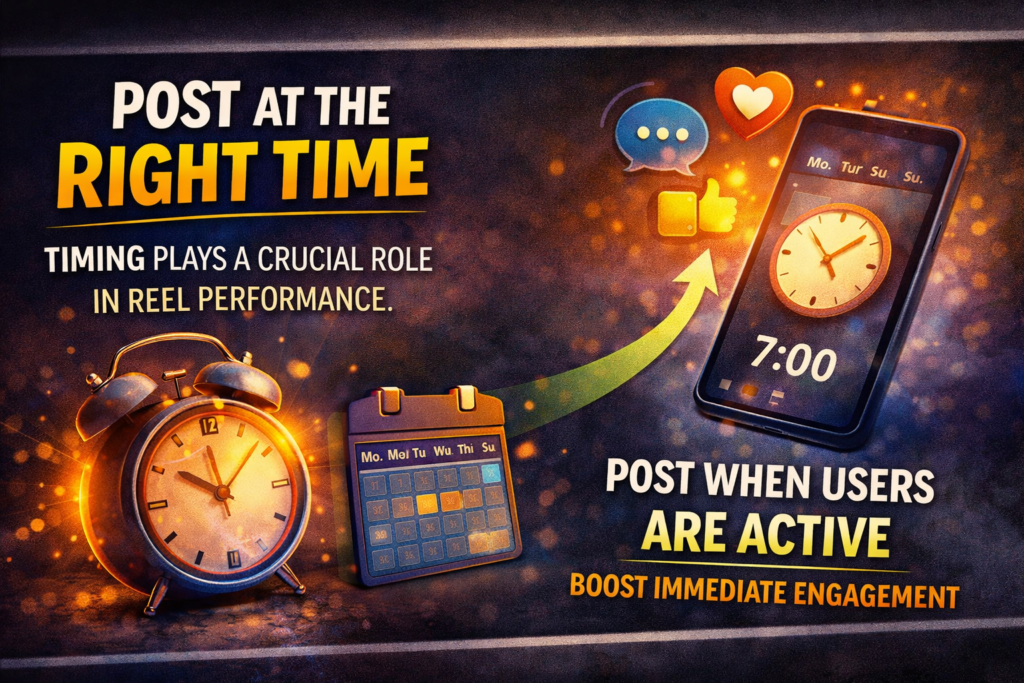 Instagram posting schedule showing best time for maximum engagement