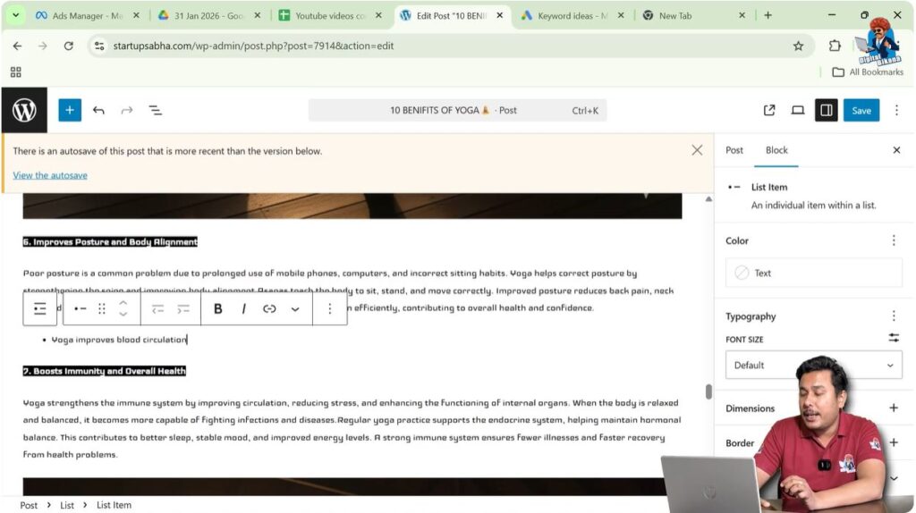 Press Enter for Next Point