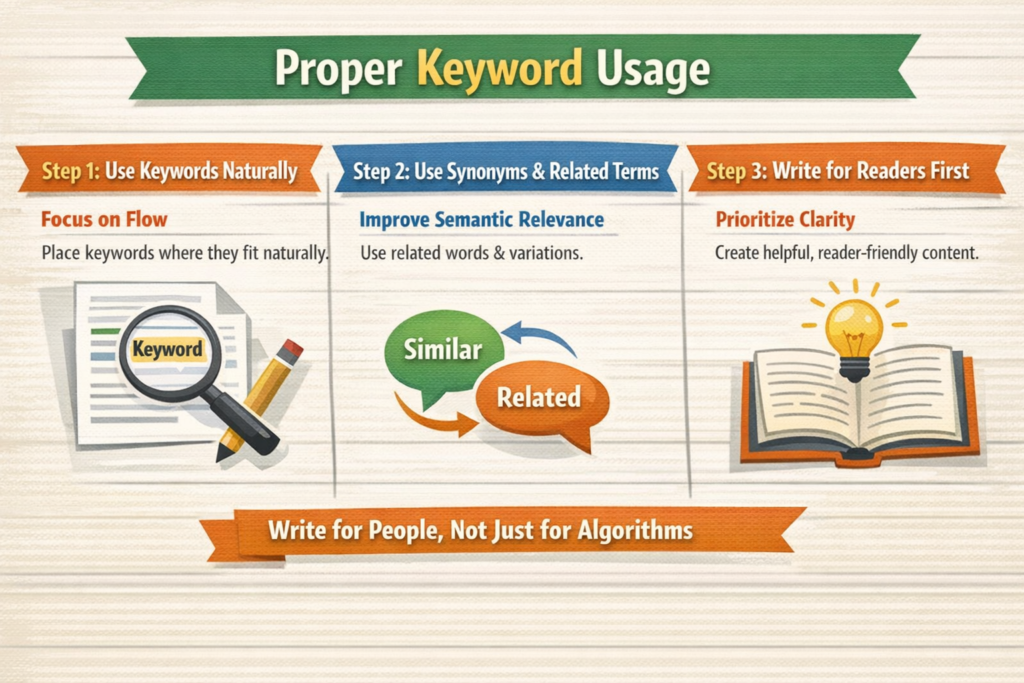 Proper Keyword Usage