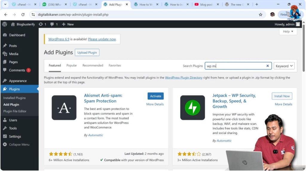 Search for Backup Plugin