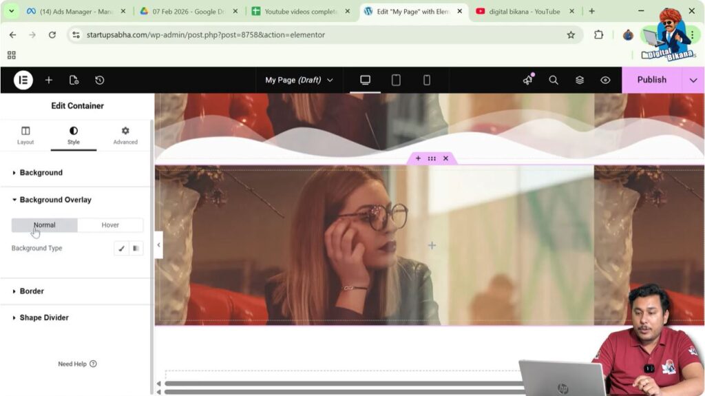 Select Normal Overlay