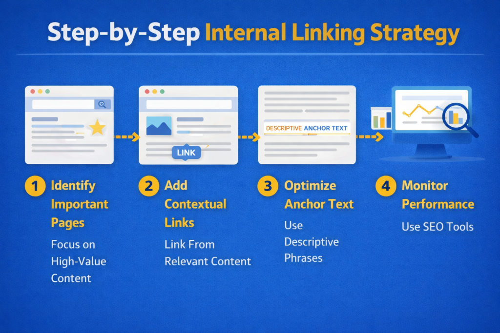 Step-by-Step Internal Linking Strategy