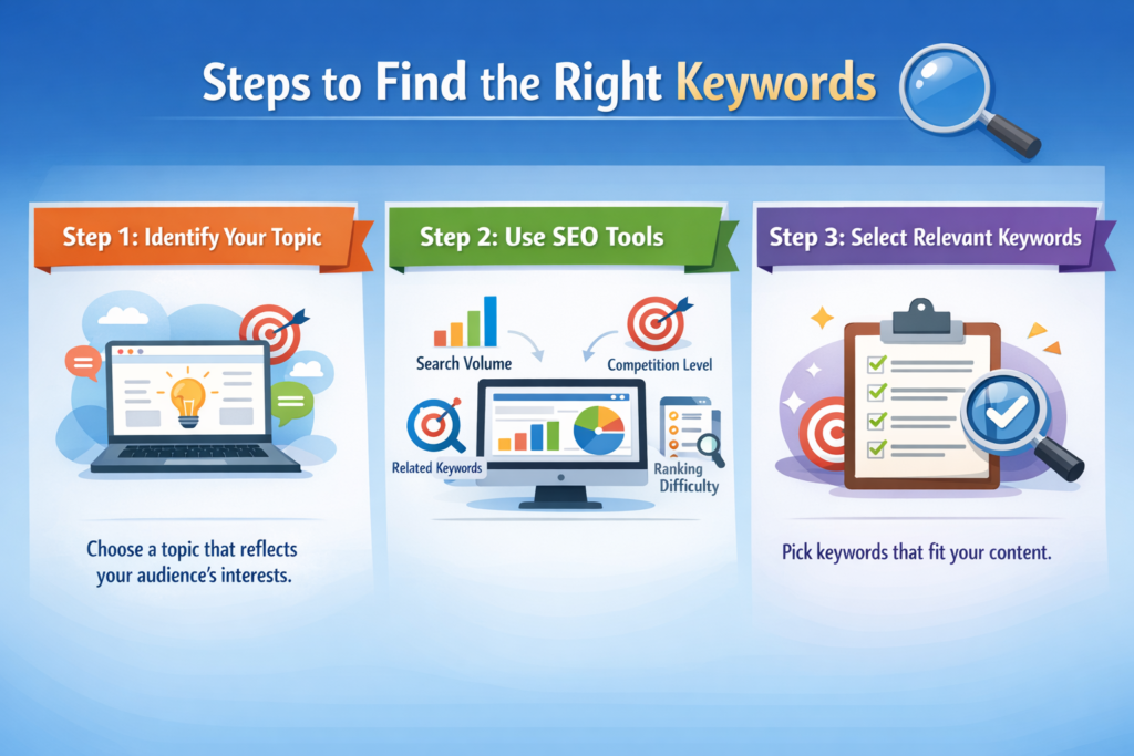 Steps to Find the Right Keyword