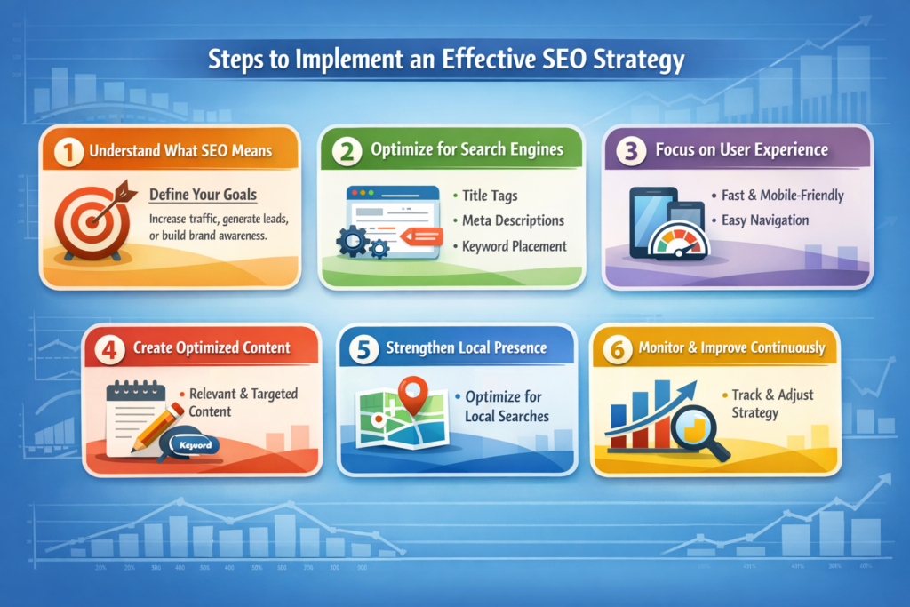 Steps to Implement an Effective SEO Strategy