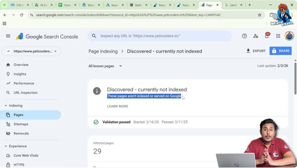 What Does “Discovered – Currently Not Indexed” Mean.