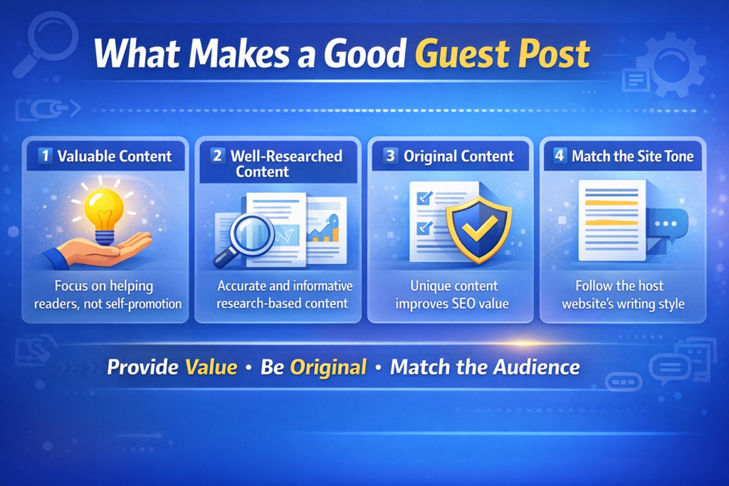 What Makes a Good Guest Post