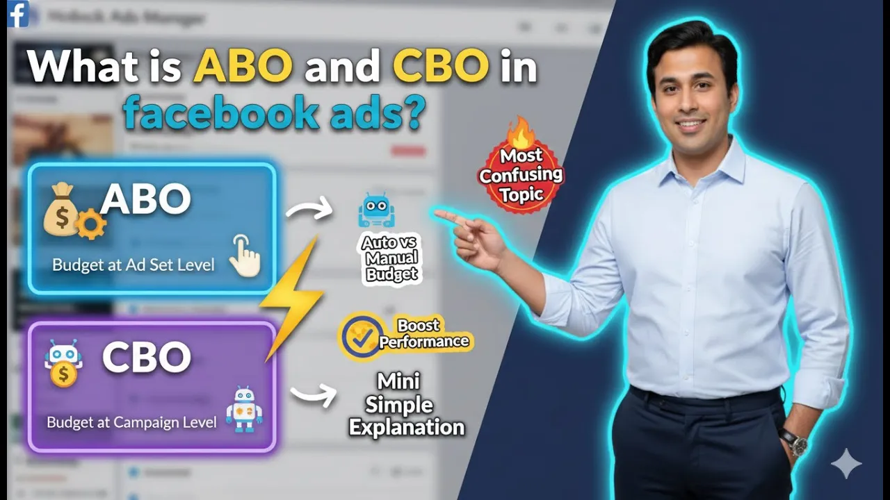 In this article we are going to discuss about What is ABO and CBO in facebook ads